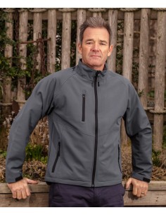 R-R128M-Mens Base Layer Soft Shell Jacket 2